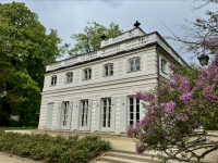 The 18th century Little White House, Łazienki Park, Warsaw
