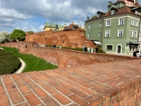 Old fortifications near Castle Square, Warsaw