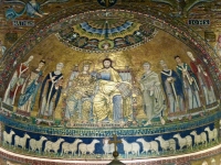 13th Century mosaics, Santa Maria in Trastevere