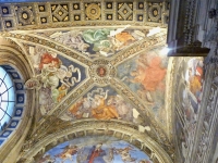 Ceiling treatment at Santa Maria Sopra Minerva