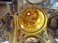 The 16th Century Church of the Gesu, the Jesuit mother church, Rome
