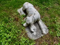 Rosehill dog grave marker