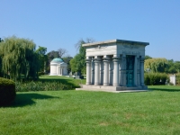 Rosehill mausoleum in its setting: Darius Miller, 1859-1914