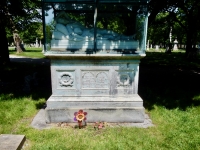 Rosehill grave: Frances Pearce Stone and her infant daughter
