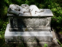 Rosehill grave: Four children of John and Minnie Kassing
