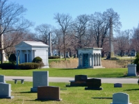 Rosehill mausoleum in its setting: Darius Miller, 1859-1914
