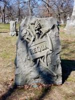 Rosehill gravestone: Requa