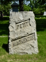 Rosehill gravestone: Henry Mackenzie, 1837-1892