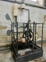 Supposedly the world's oldest working clock, Salisbury Cathedral
