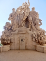 Behind the fountain, ⁨Palais Longchamp⁩, ⁨Marseille⁩