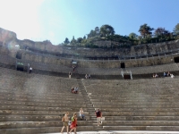 The ancient Roman theater in Orange