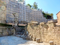 Temple ruins adjacent to the Roman theater, Orange