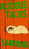 Tacos detail, Don Andre's Restaurant,