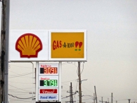 Gas-A-Roo Shell station sign