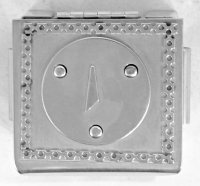 Stanley Szwarc stainless steel face box with ultra simplified face