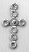 Stanley Szwarc visionary stainless steel cross, c. 1992, 2x3 P1000792.jpg