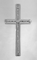 Stanley Szwarc visionary stainless steel cross, 11/28/2001, 4x8 P1010455.jpg