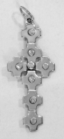 Stanley Szwarc visionary stainless steel cross, c. 1992, 2x3 P1020224.jpg