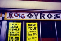 G&G Gyros, Montrose at Damen. Gone