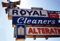 Royal Cleaners,Kedzie Avenue at 82nd. Gone