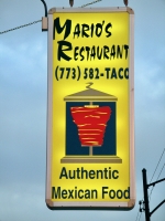 Marios Restaurant, 63rd Street near Kolmar, Chicago. Gone