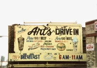 Art's Drive-In, Elston at North Avenue. Sign gone