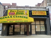 Gina's Cuisine, Wabash Avenue near Van Buren. Gone