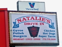 Natalie's Drive-In, Nagle Avenue and Northwest Highway