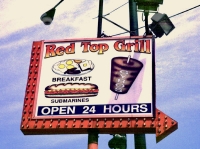 Red Top Grill. California and 35th Street. Gone