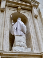 Wrapped religious figure, St. Peter's