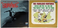 Surfing and The Fabulous Ventures  album covers, The Ventures
