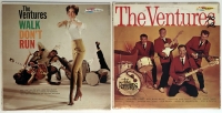 Walk Don't Run and The Ventures album covers, The Venture