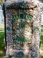Malice to None, detail. Father Paul Dobberstein's war memorial, Old Rolfe, Iowa