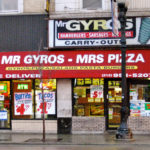Mr. Gyros Mrs. Pizza, Division at Clark, Chicago
