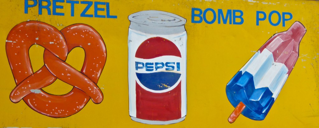 Pepsi Can painting from Roadside Art: The Art of Street Food, Washington, D.C.