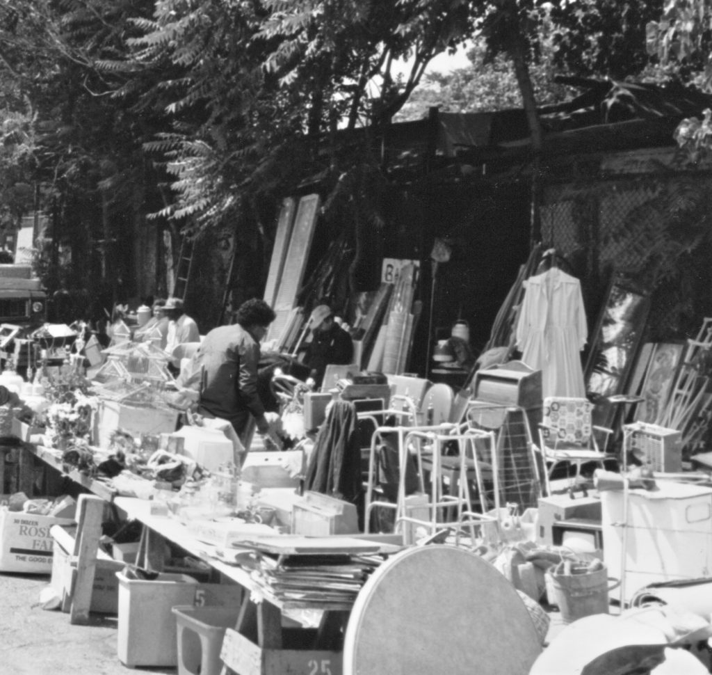 Maxwell Street Market vendor, 1988