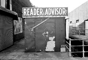 Reader and Advisor booth at Coney Island