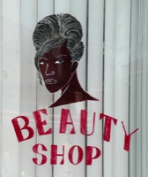 Woman's head, Smitty's Beauty Shop