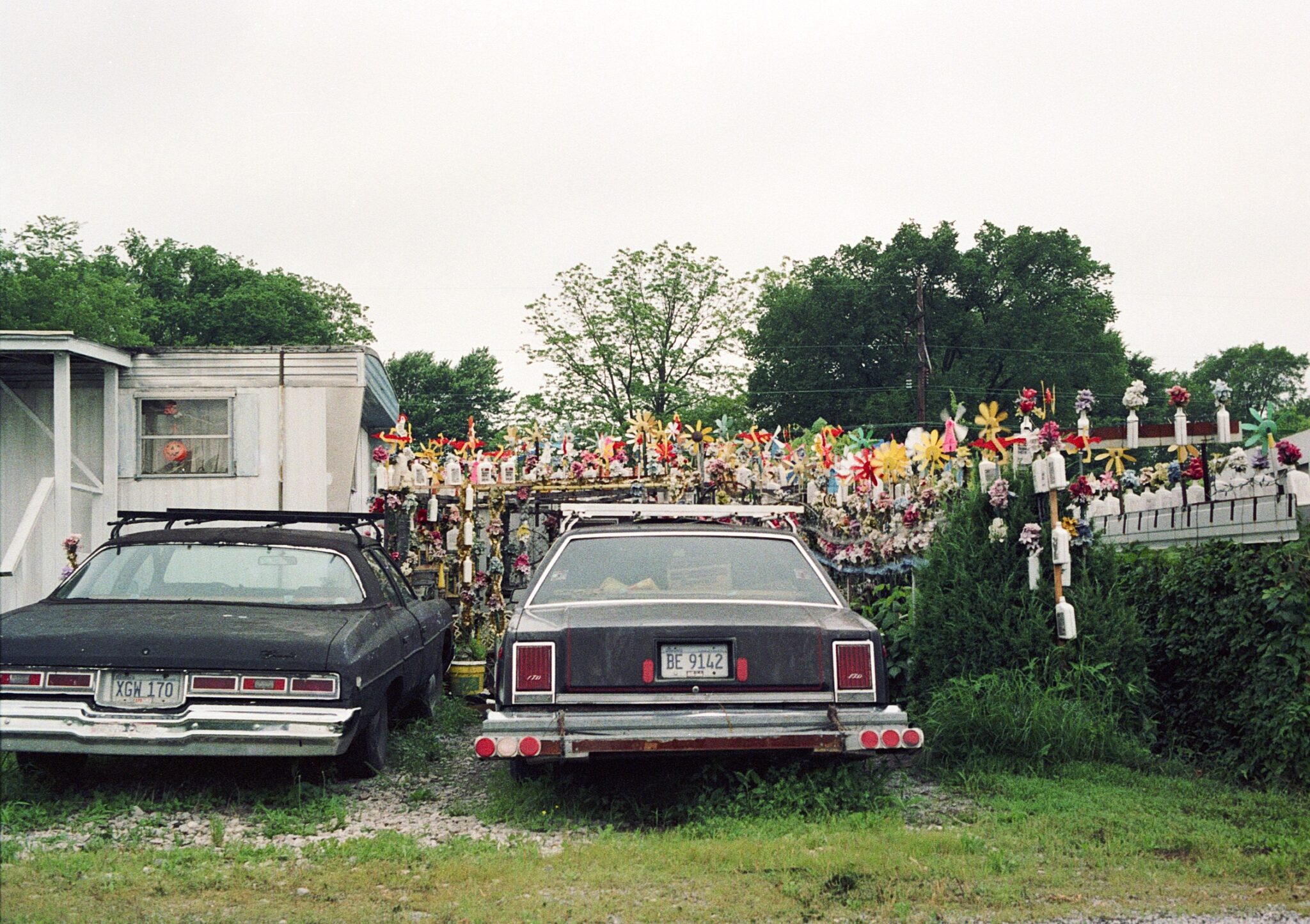 Whirligig garden, Highway 51, north of Cairo, Illinois, 1990