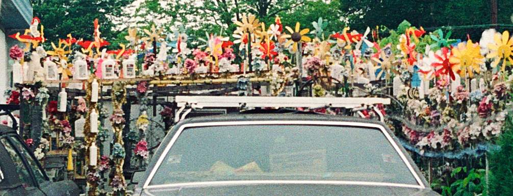 Whirligig garden, Highway 51, north of Cairo, Illinois, 1990