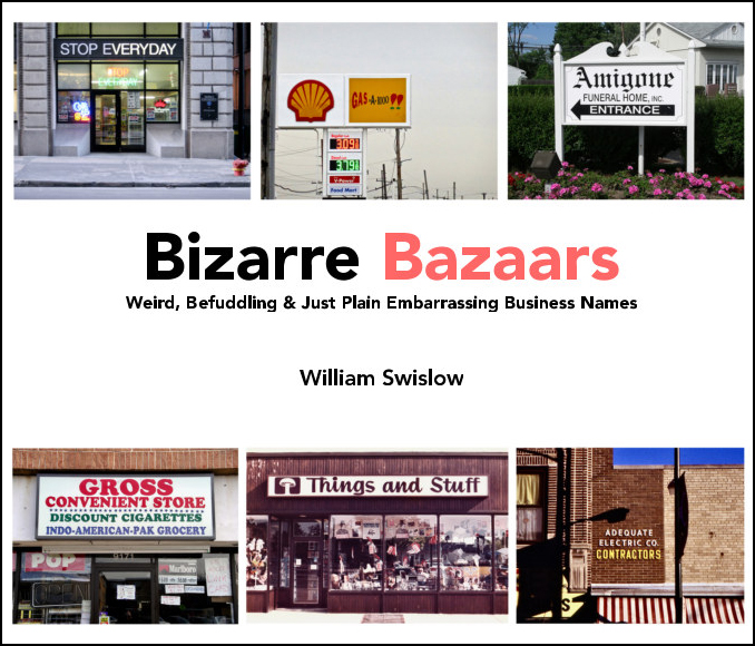 Bizarre Bazaars Crazy Business Names Book