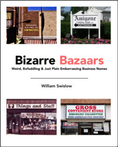 Bizarre Bazaars Crazy Name Book Cover