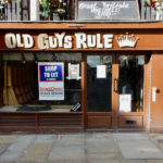 Old Guys Rule -- apparently not. Watergate Street, Chester, England