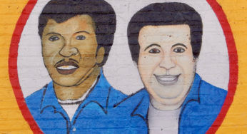 Portraits from signs for Frank's West Side Auto Parts Chicago