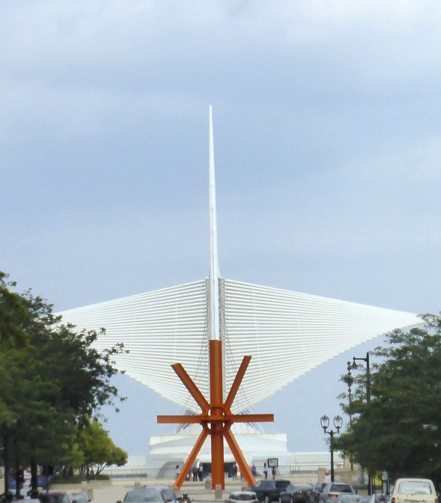 Calatrava Sail at the Milwaukee Art Museum